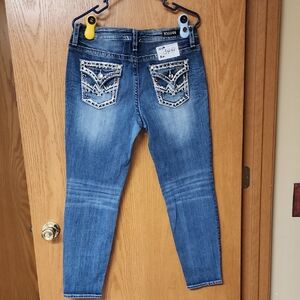 Vigoss Women's Light Blue Skinny Jeans womens 14x30 number 3441